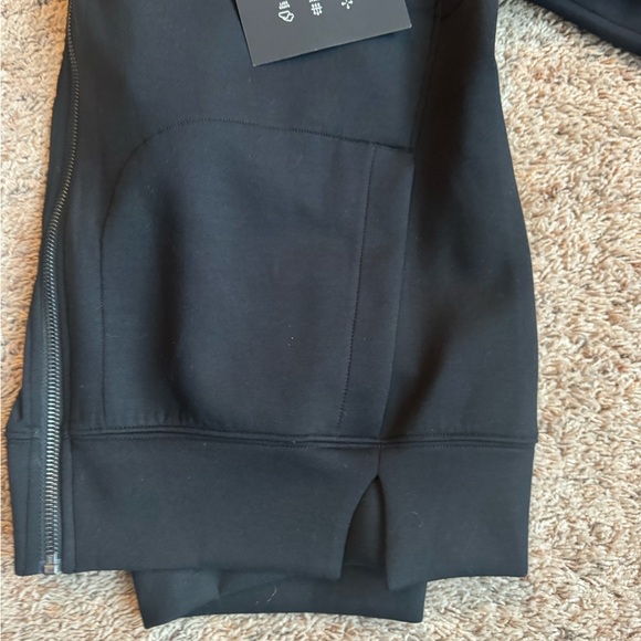 Abercrombie YPB neoKNIT Legging-Friendly Full-Zip Hoodie|onyx|S - Picture 6 of 9